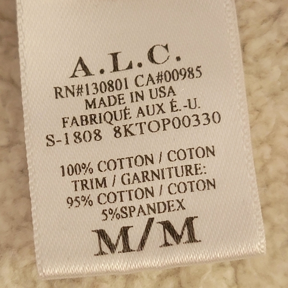 A.L.C. Jenna Warrior Hoodie Medium - Picture 8 of 9